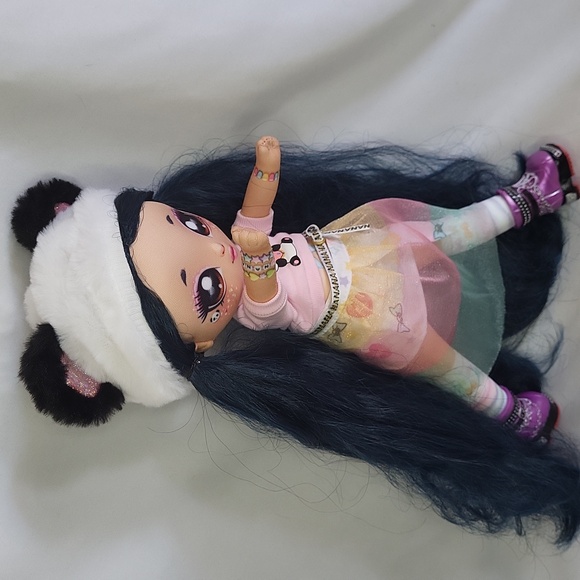 Na na na Surprise Doll  Panda Hat Cloth Atriculate 12" Fashion Doll - Picture 5 of 16